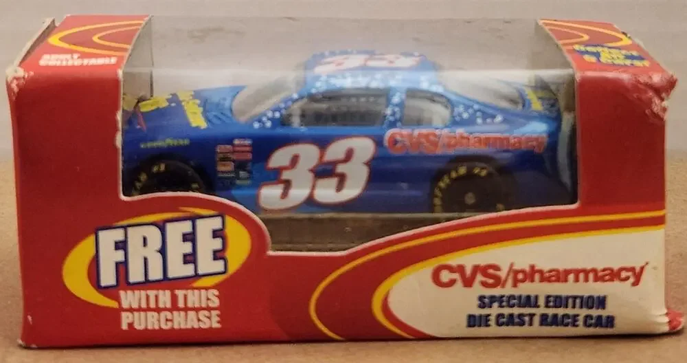 RARE 2001 Team Caliber Promo 1:64 #33 Tony Raines Alka Seltzer Plus CVS Pharmacy